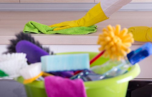 Local cleaner preparing a SE16 property for a one-off deep clean