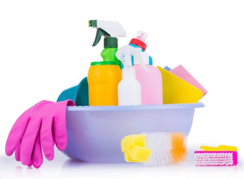 Upholstery cleaner treating a living room sofa in South East London