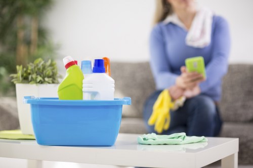 Carpet cleaning service for a commercial space in SE16